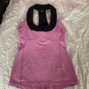 Lululemon pink athletic top